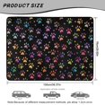 thumbnail image 7 of Yspwyqan Trunk Mat for Dogs, Grip-Backed Trunk Protection Cargo Liner, Colorful Paw Print Fashionable Auto Interior Accessory, Universal Fit for Most Sedans, SUVs and Wagons, 7 of 7