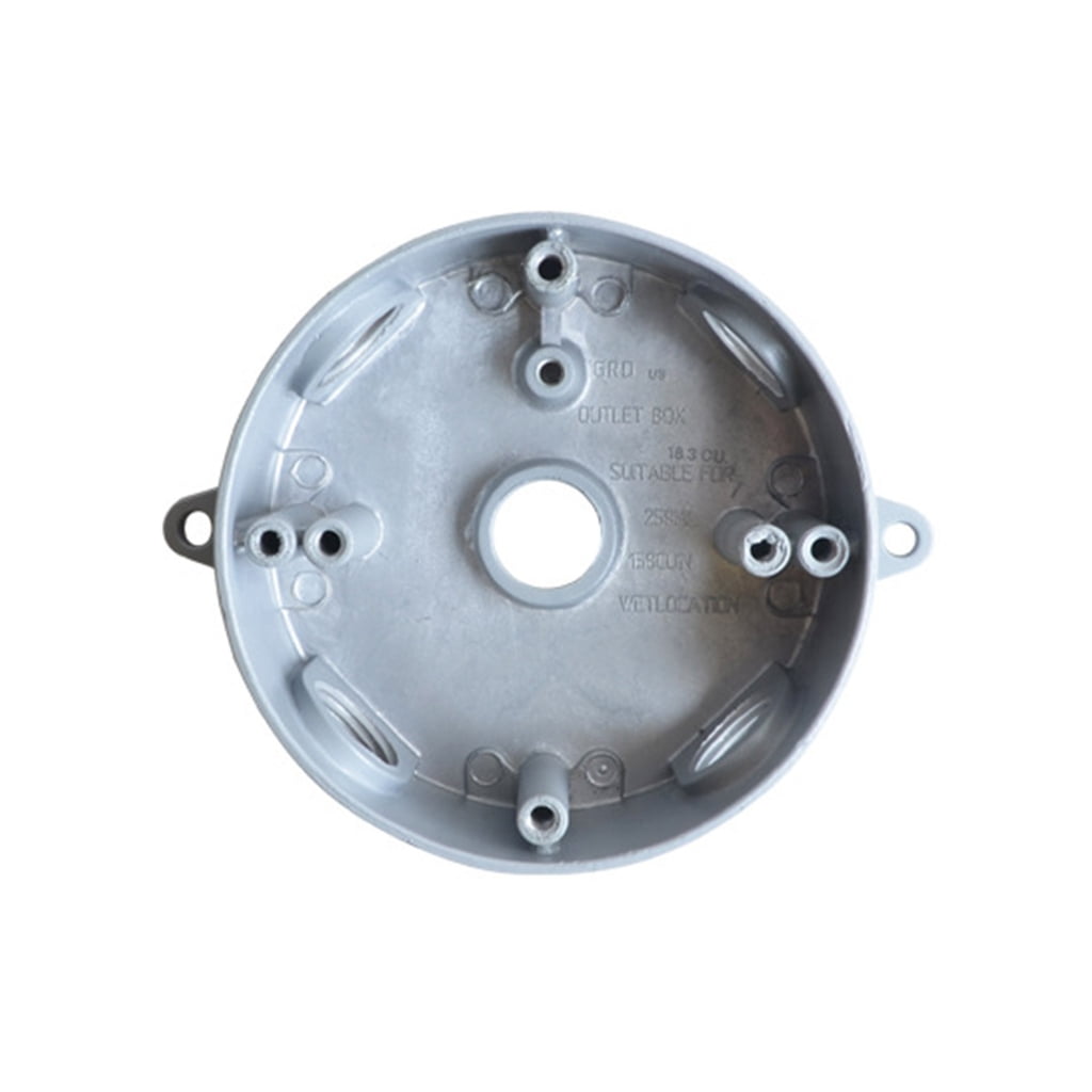 2lots ABS Restros Junctions Box 5 Port Surfaces Mount Connector For Secure Multiple Device Circuit Systems