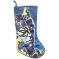 thumbnail image 4 of Batman 831549 Batman Character Portrait Printed Satin Christmas Stocking by Kurt Adler, Blue, 4 of 5