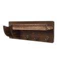 thumbnail image 1 of Montaje de Pared de Guitarra, Soporte de Guitarra de Madera que Guarda Espacio de Gancho Con Estilo Rústico para El Hogar para el Hogar, 1 of 7