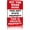 red, variant on Manyige j "Hit The Road Dude - Private Property" Vintage Aluminum Metal Sign - 12x8in Funny Wall Decor for Home .