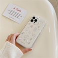thumbnail image 3 of Goose Yellow Floral Bunny Phone Case for iPhone 12, Cute Korea Lovely Rabbit Flower Plants Cartoon Case for Women Girls, 3 of 12