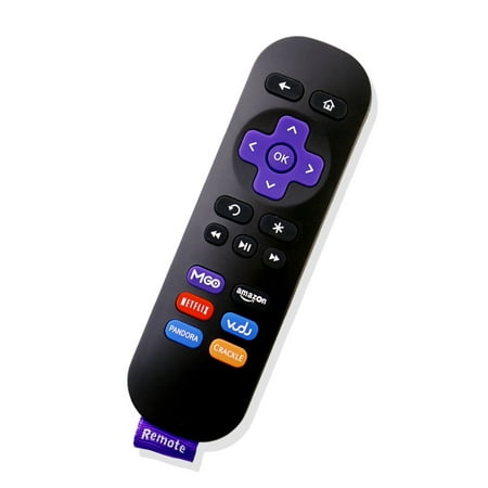 New Replaced Remote Control compatible with ROKU Streaming Player with MGO Netflix Vudu Crackle 6 (Best Radio Streaming Service)