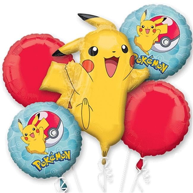 Pokemon Authentic Licensed Foil Mylar Balloon Bouquet 