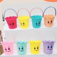 thumbnail image 3 of 5Pcs Beach Pail Bucket Beach Water Bucket Sand Playing Toys Small Sand Water Bucket, 3 of 6