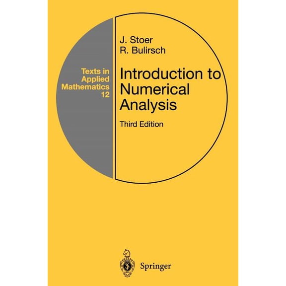 Texts in Applied Mathematics Introduction to Numerical Analysis, Book 12, (Paperback)