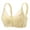 Beige, variant on Lopecy-Sta Front Closure Lace Bra for Women, Full Coverage Wireless Supportive Minimizer Bra with Adjustable Straps, Comfortable Plus Size Lingerie