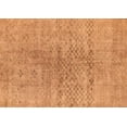 thumbnail image 1 of Ahgly Company Indoor Rectangle Abstract Orange Contemporary Area Rugs, 7' x 9', 1 of 1