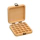 thumbnail image 4 of Caja de almacenamiento multifuncional para aceites esenciales con tapa y ranuras multiusos para uso doméstico. 25 tragamonedas, 4 of 9
