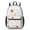Black, variant on 17 Inch Lightweight Backpack,PVC Waterproof Oxford Fabric, Ergonomically Designed, with Large Capacity, Wildflower Garden Aesthetic Floral Print