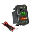 thumbnail image 6 of Huanke-Dual USB Port Charger with Voltmeter for Toyota Recessed Car Socket, 6 of 11
