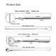 thumbnail image 4 of Universal Automotive Maintenance Inspection Mirror Folding Telescopic Reflector Welding Chassis Insp, 4 of 5