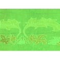 thumbnail image 1 of Ahgly Company Indoor Rectangle Abstract Green Modern Area Rugs, 2' x 3', 1 of 4