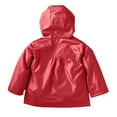 thumbnail image 3 of VerPetridure Girl Baby Kids Lightweight Waterproof Rain Jacket Hooded Coat Toddler Outdoor Floral Print Casual Outwear Raincoat Windbreaker Hoodies for Kids, 3 of 7