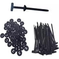 thumbnail image 1 of Cinchos de Plastico, Lazo de nylon universal para mantenimiento diario del automóvil, reparación del maletero del guardabarros, vinculación de cables, fijación de piezas (100pcs), 1 of 4