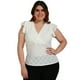 thumbnail image 1 of Blusa sin manga Roman Fashion/Tallas Extras, 0315 (Blanco) blanco 42 Roman Fashion BL-ELY-0315-BLANCO, 1 of 6