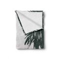 thumbnail image 2 of Nature Soft Flannel Fleece Blanket, Flamingo Birds and Palm Trees in Miami Exotic Tropical Natural Scenery Artwork, Cozy Plush for Indoor and Outdoor Use, 70" x 90", Pale Mauve Black, by Ambesonne, 2 of 6