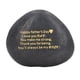 thumbnail image 1 of Fyearfly Rocas Grabadas En Negro para Papá, Talladas A Mano, Hermosas, Amor Expreso, Día del Padre, Piedra Grabada, Regalos para El Día del Padre, Regalos para Papá De Hijo, 1 of 14