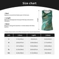 thumbnail image 4 of Uemuo Green And Gold Marble Pattern Workout Tank Tops for Women Breathable Moisture-wicking tank top Sleeveless Running Loose Fit Yoga Tops Active Shirts Sports Gym Exercise, 4 of 9