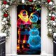 thumbnail image 5 of Banner de la Cubierta de la Puerta de Poliéster de las Decoraciones Del Árbol de Navidad Al Aire Libre 90 * 180cm, 5 of 6