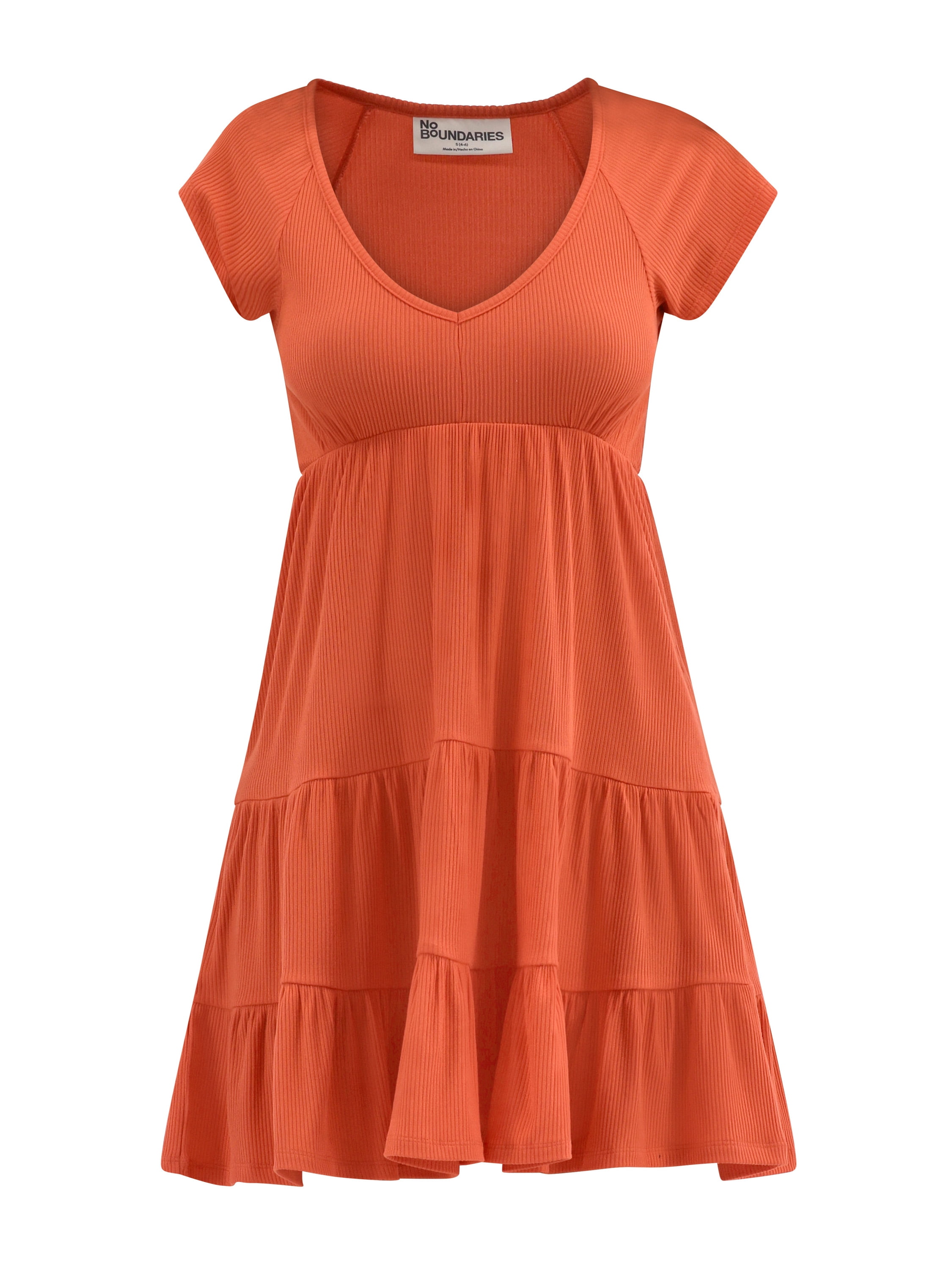 No Boundaries Babydoll Mini Dress, Women's