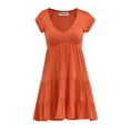 thumbnail image 5 of No Boundaries Babydoll Mini Dress, Women's, 5 of 5