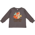 thumbnail image 3 of Inktastic Grandma Loves Me Woodland Fox Boys or Girls Long Sleeve Toddler T-Shirt, 3 of 5