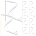thumbnail image 1 of 10pcs Wedding Streamers Wedding Ribbon Sticks Ribbon Fairy Sticks Ribbon Streamers, 1 of 9
