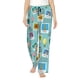 thumbnail image 1 of Balery World Travel1 Pantalones de pijama para mujer, pijamas ultraligeros, pantalones de estar por casa-Large, 1 of 6