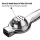 thumbnail image 5 of Stainless Steel Manual Citrus Press, Metal Lemon Squeezer for Fruit Juice, Professional Hand-Powered Juicer, Kitchen Utensils, 5 of 5