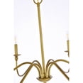 thumbnail image 5 of Rohan 6 lights brass chandelier, 5 of 5