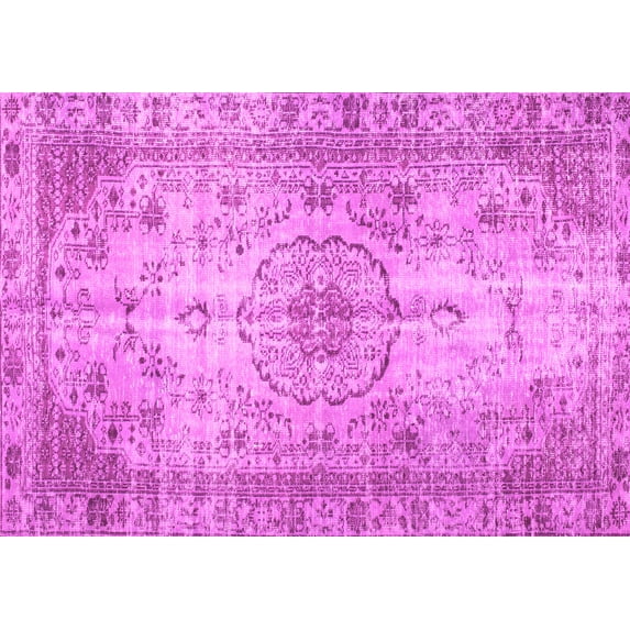 Ahgly Company Indoor Rectangle Persian Pink Traditional Area Rugs, 2' x 4'