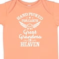 thumbnail image 4 of Inktastic Handpicked for Earth by My Great Grandma in Heaven Boys or Girls Baby Bodysuit, 4 of 5