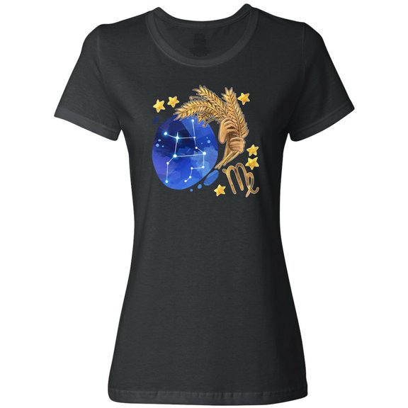 Inktastic Virgo Constellation Zodiac Sign Illustration Women's T-Shirt