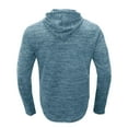 thumbnail image 5 of Vedolay Men's Pullover Sweatshirt 2023 Plus Oversized Crew Neck Long Sleeve Pocket Sweatshirts Light Blue,2XL, 5 of 5