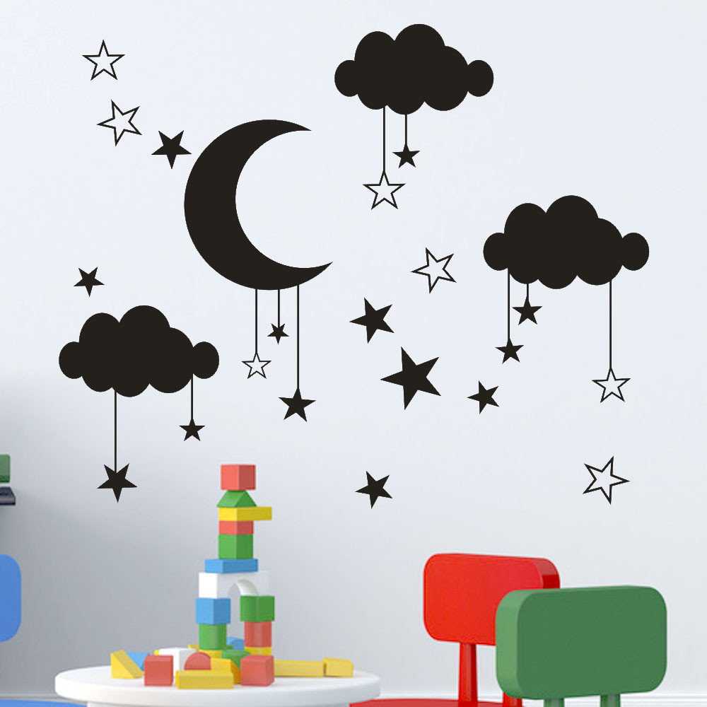 Details about / Moon Bird Sticker Portrait