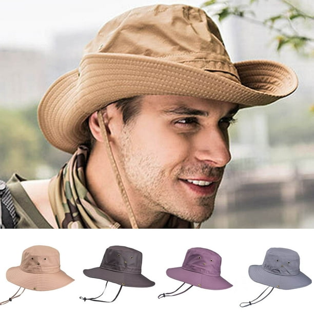 Neinkie Sun Hat For Men/Women, Waterproof Wide Birm Bucket Hat Uv Protection Boonie Hat For Fishing Hiking Garden Beach Other