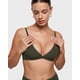 thumbnail image 2 of Bralette INLYRIC Inbarely Triángulo Escote Profundo Verde Oliva XL, 2 of 6