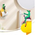 thumbnail image 2 of Portarrollos de papel higiénico de pared | Rollo de papel higiénico con forma de rana, 2 of 5