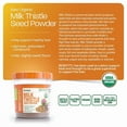 thumbnail image 4 of BAREORGANICS Milk Thistle Seed Powder (8Oz) 227G, 4 of 5