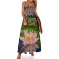 thumbnail image 1 of Vestido sin mangas de nenúfar vestidos de noche de mujer vestido de verano mujer de moda, 1 of 7