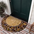 thumbnail image 3 of Felpudo de puerta de entrada | Alfombra de suelo de baño | Poliéster absorbente de secado rápido | Suave antideslizante | Interior, Exterior | Multicolor | Fácil de limpiar | 60x90cm | Decoración, 3 of 5