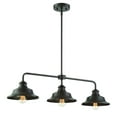 thumbnail image 4 of Trade Winds Davenport 3-Light Linear Chandelier in Oil Rubbed Bronze, 4 of 6