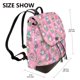 thumbnail image 2 of Balery pink Holiday Joy Mochila de Cuero para Mujeres, Gran Capacidad, Bolsa de Viaje Multifuncional, Mochila de Cuero y Bolsa de Hombro para Mujeres, 2 of 4