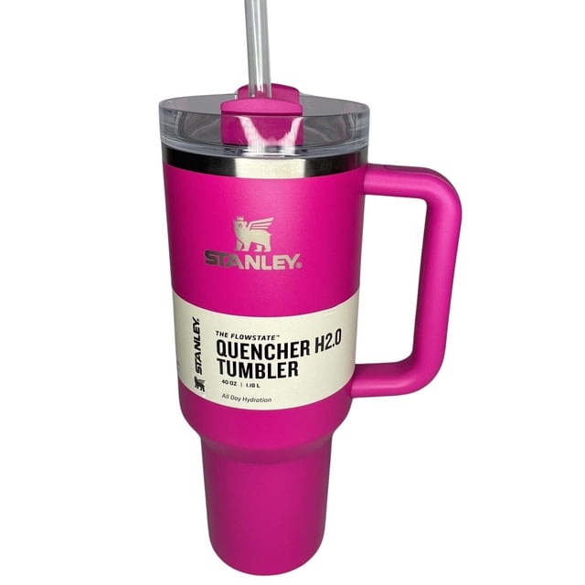 TERMO DE ACERO INOXIDABLE DE 30 OZ PARA BEBIDAS FRÍAS O CALIENTES COLOR ROSA