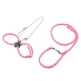 thumbnail image 3 of Rat Harness, Hamster Harness, Adjustable Small Rat Mouse Training Leash with Finder Bell Guinea Pig Harness Hamster Rope Harness Animal Harness for Pet Hamster Car, 3 of 7