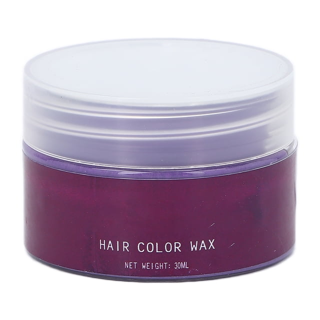 Hair Color Wax Mud, Safe Plant Ingredient Compact Portable Hair Color Clay Mild Non Irritating For Cosplay Party For Halloween Activity