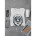 thumbnail image 3 of Grunge Hipster Lion Sketch T-Shirt Men -Image by Shutterstock, Male 3X-Large, 3 of 4
