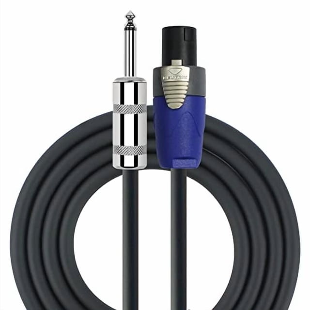 Cable para Parlante Kirlin SBCV145N-7.5m Speakon a Jack 1/4"