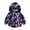 Navy, variant on XXWXYD Boys Girls Rain Jacket Waterproo𝖿 Zip Up Hooded Cotton Lined Trench Coat Lightweight Windbreaker Animal Print Fashion Casual Spring Raincoat Breathable Outerwear